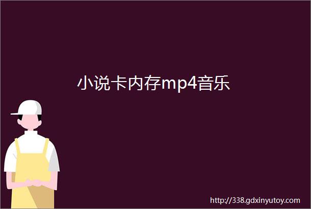 小说卡内存mp4音乐